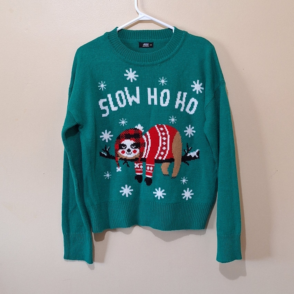 Ardene Sloth Ugly Christmas Sweater